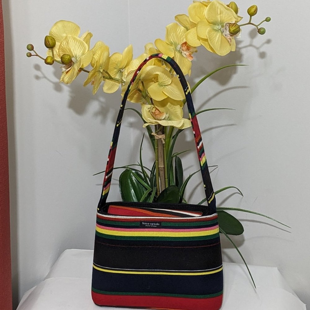 Kate Spade Colorful Striped Shoulder Bag